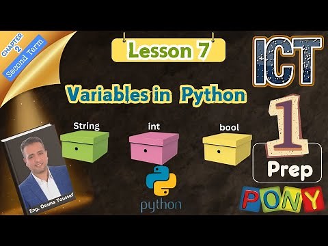 ICT prep1 Lesson7 Variables in Python