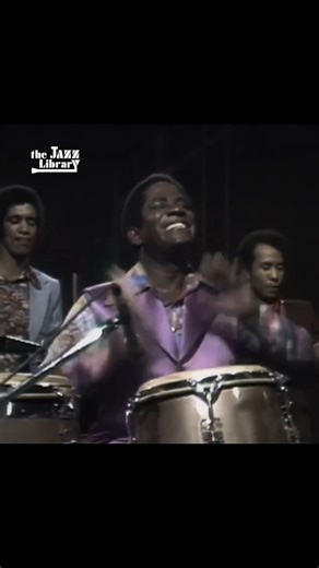 Jazz Photo Archives | The Jazz Library on Instagram: "🎥 Mongo Santamaría Band performing live the song "Sofrito", New York City, 1973. Featuring: Mongo Santamaría on congas; Luis "Perico" Ortíz on trumpet, flute and percussion; Justo Almario on tenor sax; Bill Saxton on baritone sax, Ray Cruz on drums and timbales; José Madrid on piano; Pucho Cross on bass. A Mongo Santamaria concert was a mesmerizing spectacle for both eyes and ears, and even at an advanced age, the Cuban percussionist and ban