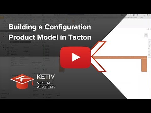 Building a Configuration Product Model in Tacton | KETIV Virtual Academy