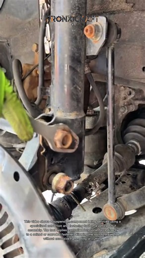 Rusted Suspension Bolt Comes Out the Smart Way