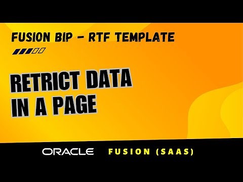 RTF 5. Restrict the data in page in RTF template with Oracle BI Publisher add in for MS Word, BIP