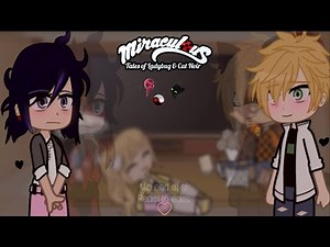 Miraculous ladybug end of s1 react to the furture |Gacha Club| SuperGurlyPlayz|