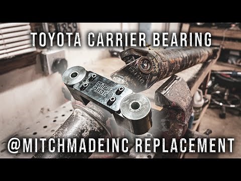 Mitchmadeinc Tacoma Carrier Bearing Replacement