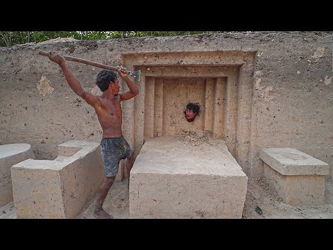 How to build the most modern underground swimming pool & bedroom in 60 Days