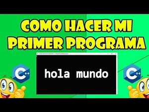 🔥 COMO HACER HOLA MUNDO en C++ 🔥 💻 MI PRIMER PROGRAMA EN C++ 💻
