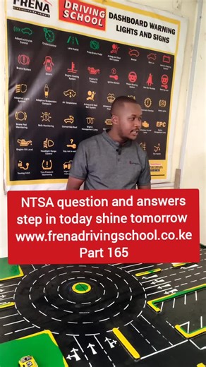 NTSA question and answers Master the Model Town Board with Ease with us #driving #drivinglessons #drivingtips #drivingschool #drivingtest
