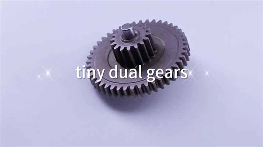 Gate Valve Gearbox Durable High Quality Powder Metallurgy Dual Spur Gears