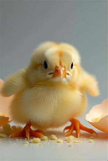 🐣🥚 Chick Hatches! Satisfying Crack #shorts #cute #satisfying #hatching #viralshorts #animals