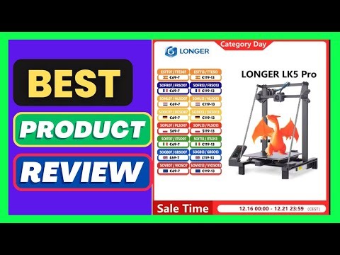 LONGER LK5 Pro 3D Printer 90% Pre-Assembled