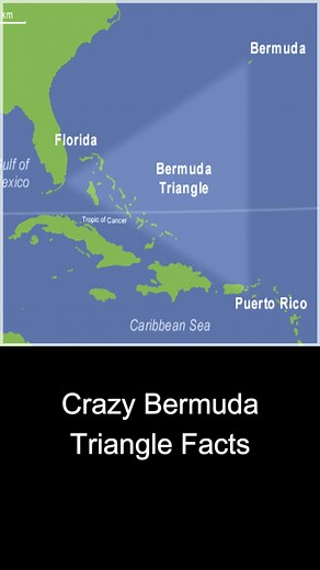 Crazy Bermuda Triangle Facts #explore #explorepage #educational #facts #knowledge #viralvideo #trendingreels #sciencefacts #history #discovery #mystery #mysterious #mysteries | Amazing Facts