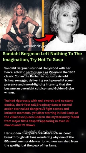 Sandahl Bergman Left Nothing To The Imagination, Try Not To Gasp #shorts