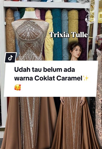 TRIXIA TULLE *Naikan Brightness HP untuk hasil yang lebih Maksimal & Real Pict . 📍Offline Shop : Jl. Gatot Subroto No.42 Singosaren Solo . Jawa Tengah . MacMohan Solo . Ngirit Dhuwit Nyandhang Apik ❤️❤️ #tulle #tule #tille #tile #kain #bahan #dress #tulleexclysive #beads #tullebeads #tilepayet #weddingdress #kebaya #ballgown #gown #gaun #pesta #bajupesta #exclusive #beads #payet #inspirasi