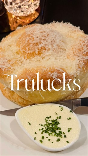 hemojemo | Cooking and Baking | Dining Out | Texas Lifestyle | @trulucksrestaurant over here delighting with their LIGHTED MENUS, and the BEST ROLLS hands down (I’ve tried most resto rolls and they... | Instagram