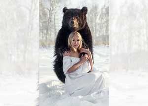 ‘Real-life Masha and the Bear’ amaze with their unlikely friendship [photos]