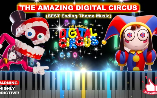 🔥 美国突然爆红的动画曲子【神奇数字马戏团】主题曲 片头音乐歌曲 🇺🇸 The Amazing Digital Circus: Pilot Theme