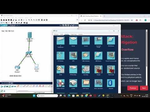 CPT - MAC Flooding Attack