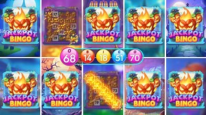 Multiple Bingos per Card  Easy to win JACKPOT bingo | Bingo Frenzy | Facebook