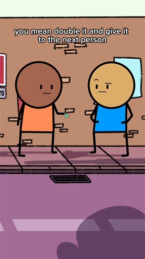 933K views · 23K reactions | Would you have taken the $20 or passed? #animation #funny #darkhumor #cyanideandhappiness #unexpected | St. Pappi | Facebook