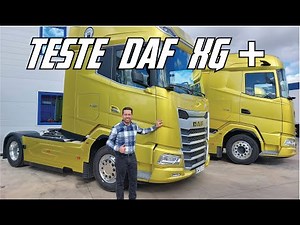 Test of DAF XG+ with the LARGEST cabin and ready for hydrogen