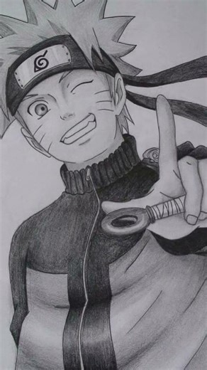 I made a drawing of Naruto that's completely realistic. See for yourself!! #narutofans