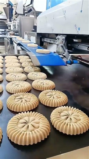 Automatic dates filled maamoul forming production line #maamoul making machine #cake equipment