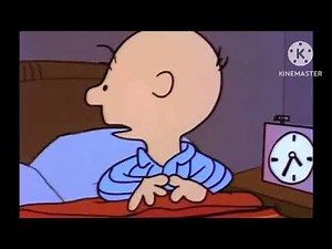 Snoopy sleeping on. Charlie bed