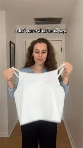 I don’t care what Gen Z says 🙅🏼‍♀️ Underwire bras prevail, bralettes don’t provide support, and sports bras should not be worn to the office. 💁🏼‍♀️ And fortunately, I made the most versatile underwire bra of all, perfect for the office: the Underwire Camisole! A complete underwire bra integrated into a camisole tank-top, it gives support and coverage, all in one garment. You can grab yours today: https://sophybysophia.com #workwear #undergarments #femalefounded #underwirecamisole #tanktopbra