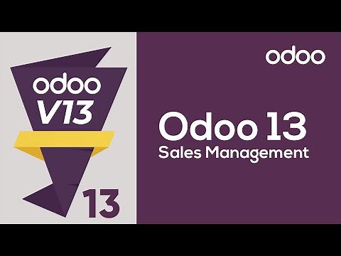 Odoo 13 Sales Management