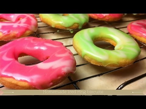 Iced biscuits : Easy biscuit recipe for kids : Biscuit recipe UK