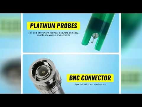 ORP Redox Probes BNC Type Connector Replacement Probe 1.2cm Diameter 300cm Cable For industrial labo