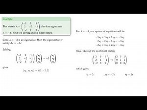 Geometric Multiplicity of Eigenvalues