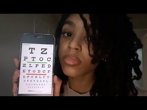ASMR Eye Doctor Exam Roleplay