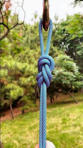 The Non-Slip Double Butterfly Loop 🔵 The harder you pull, the tighter it locks.
