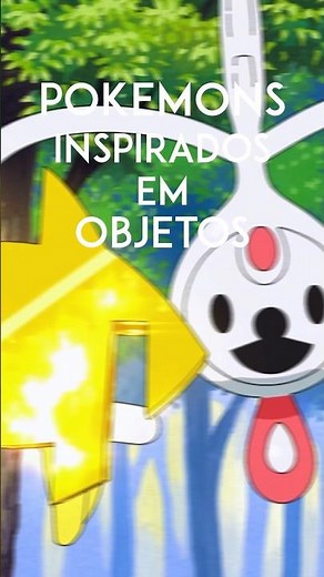 POKÉMONS INSPIRADOS EM OBJETOS DO DIA A DIA! #pokemon #klefki #rotom #chandeleur #shorts
