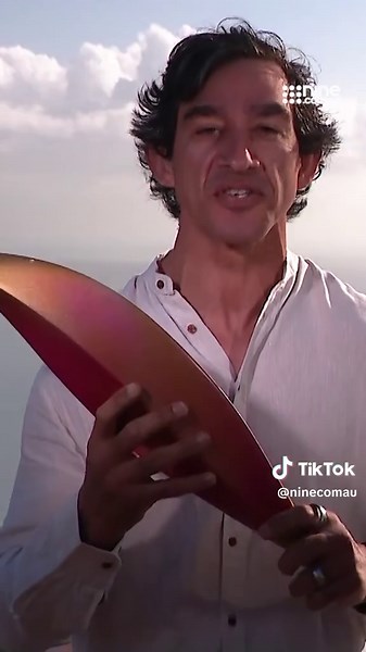 NRL legend Johnathan Thurston has unveiled the second element of the Brisbane 2032 Olympics and Paralympics emblem. #brisbaneolympics #olympics2032 #fyp #sport #viral