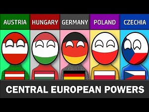 Austria vs Hungary vs Germany vs Poland vs Czech Republic - Country Comparison