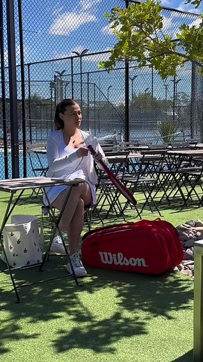 Filipina Tennis Player Maika Rivera - Wilson Tennis Gear