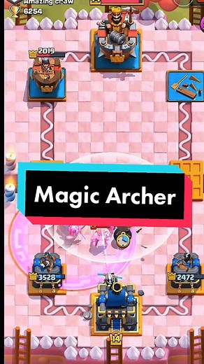 Amazing Archer Gameplay in Clash Royale