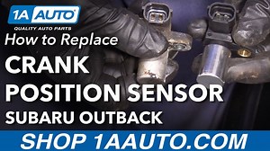 How to Replace Crankshaft Position Sensor 2000-12 Subaru Outback
