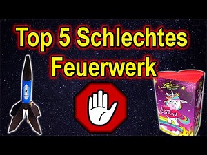 TOP 5 SCHLECHTES FEUERWERK | Diese Produkte solltet ihr vermeiden!