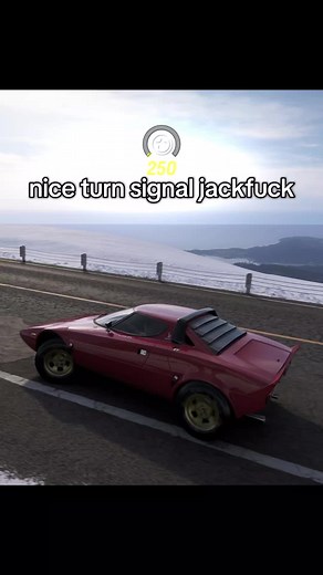 Jackass forza turn signal fail — funny driving clip