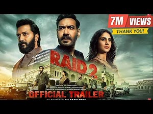 RAID 2 (2025) Official Trailer | Ajay Devgn | Riteish Deshmukh | 2025 Action Thriller