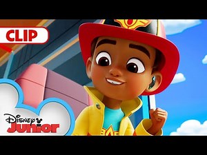 The Firebuds Work Together! | Firebuds | @disneyjr