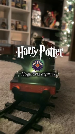 Kaylee | Obsessed with this @lionel_trains Hogwarts Express! 🚂✨ I received this as a Christmas gift last year and I’m so excited to be able to set... | Instagram