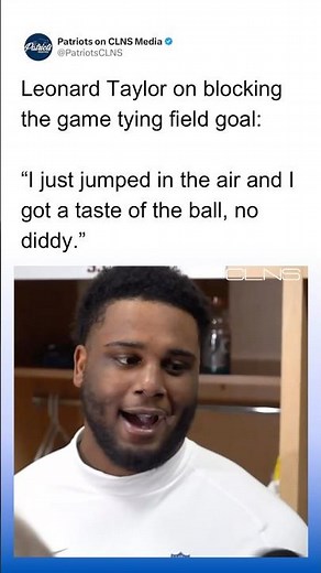 Leonard Taylor on BLOCKING the Game-Tying Field Goal