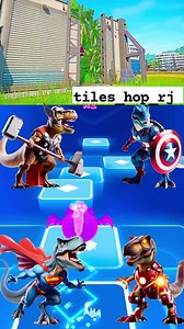 761K views · 3K reactions | T-Rex Spiderman vs Iron Man Vs Captain America Coffin Dance X Tileshop #trex #superman #ironman #batman #confidence #reels #shorts #dance #coffindance #baby #facebookviral #facebookreel #facebookreelsviral #trendingreelsvideo #spiderman #hulk | Tiles Hop | Facebook