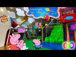 Peppa Pig World Indoor Soft Play | George's Spaceship Playzone | Paultons Park What FUN