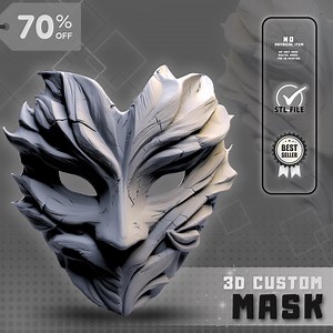 Custom 3D Design Mask and Modeling Service - Any Custom Mask Digital File Development - Etsy