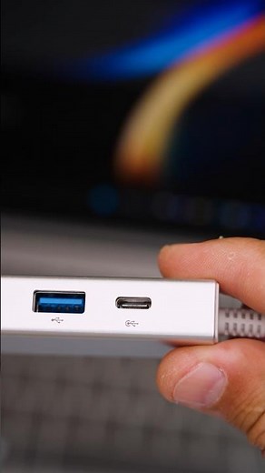 SAMSUNG Multiport Adapter + SAMSUNG Book3 Pro! #shorts #samsung #dongle