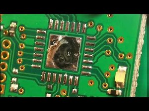 Soldering Tutorial01 -How to solder a QFN How To change a QFN Rework QFN